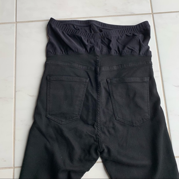 Citizens Of Humanity Black Maternity Jeggings Jeans over the belly black stretch - Picture 7 of 7